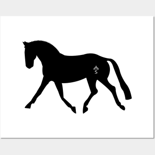 Swedish Warmblood Horse Posters and Art